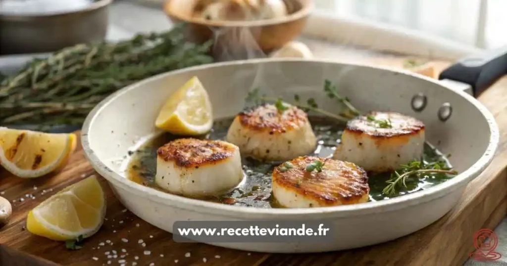 coquille saint-jacques à la poêle