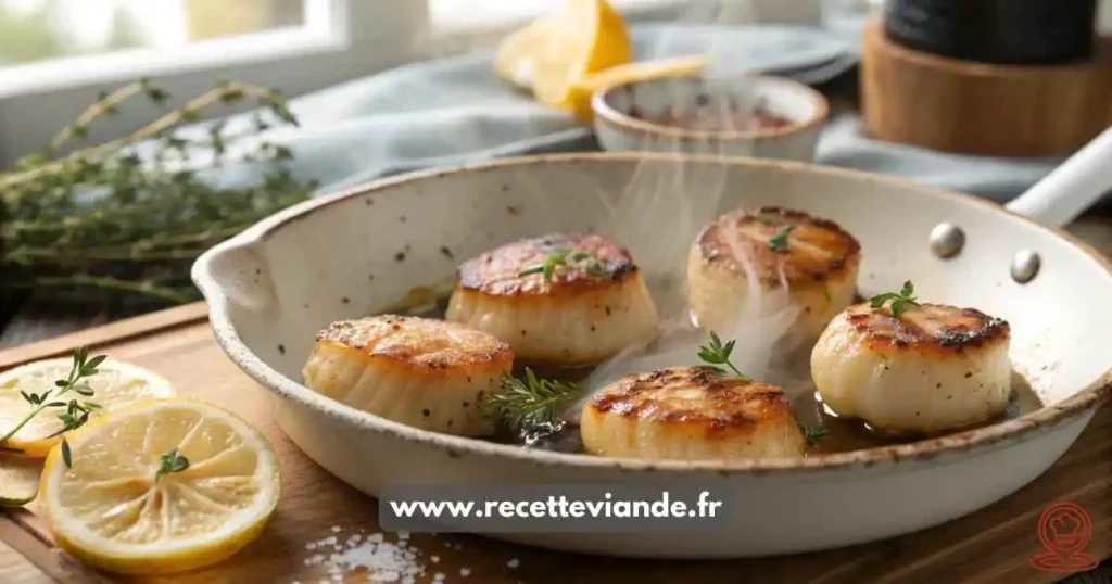 coquille saint-jacques à la poêle
