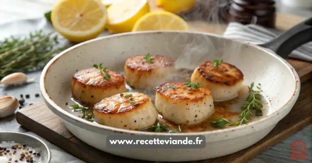 coquille saint-jacques à la poêle